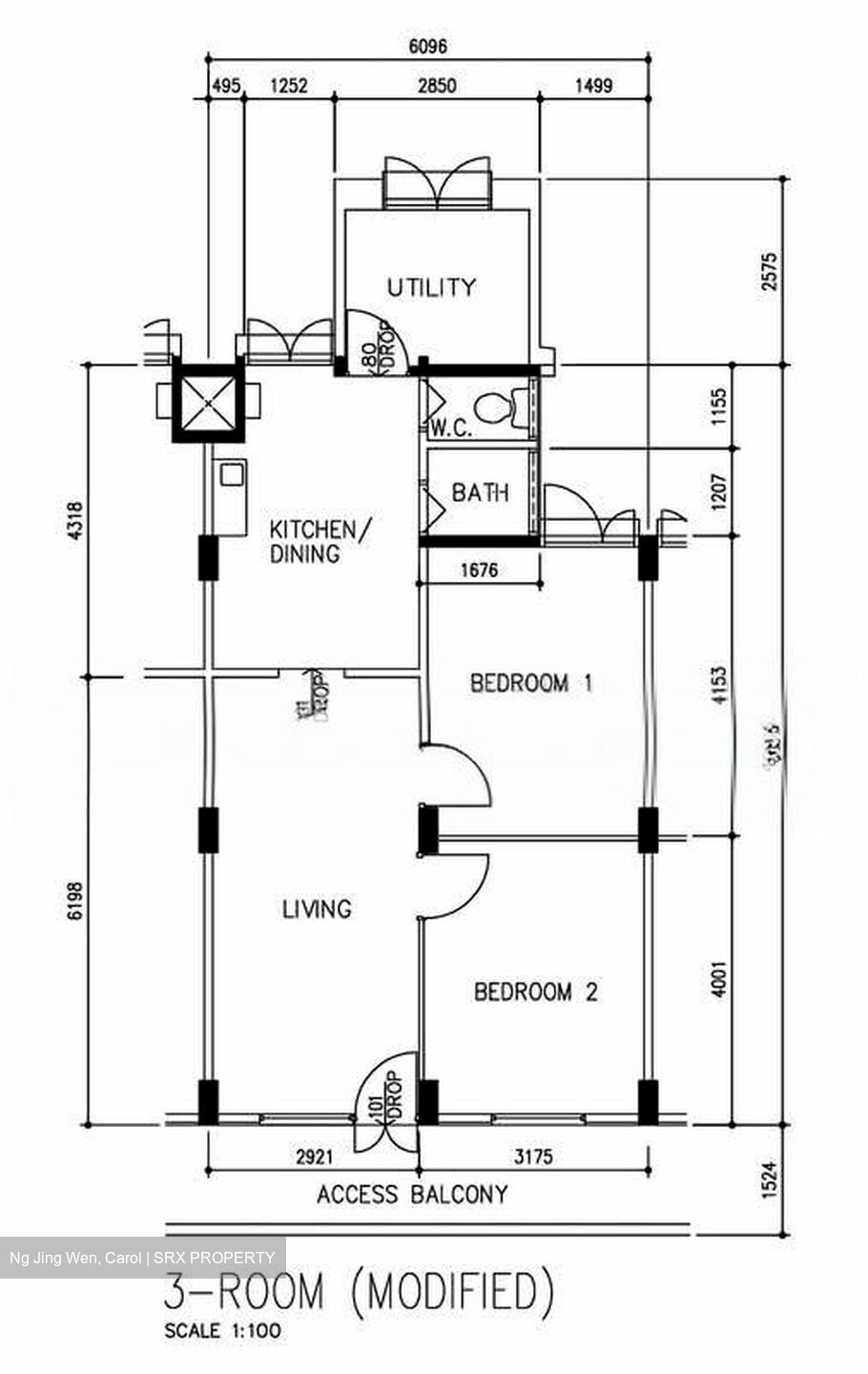 Blk 28 New Upper Changi Road (Bedok), HDB 3 Rooms #555317781